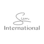 Sun International Logo - Black And White